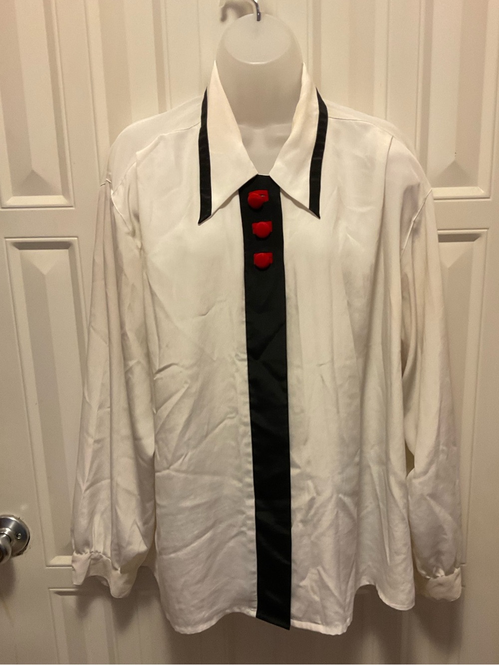 Vintage Dress Shirt 80s long sleeve